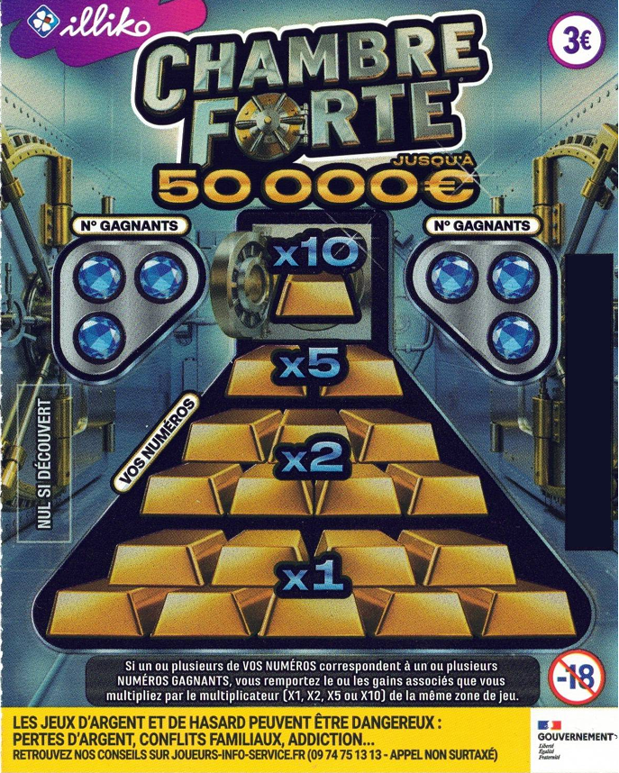ticket chambre fort