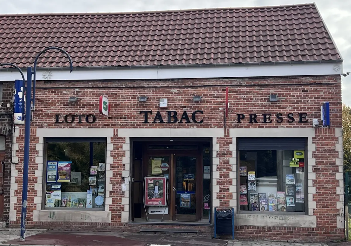 Façade du magasin Tabac Bultez