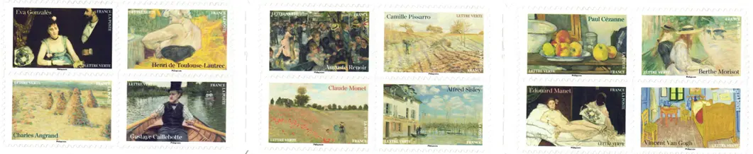 Image de Carnet de beaux timbres